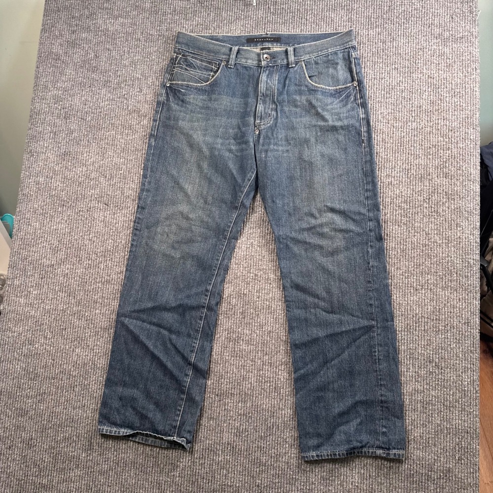 Sean John Hamilton Jeans Mens 36x32 Y2K Relaxed Fit Baggy Skater Grunge Hip Hop